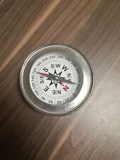 Silver rimmed compass for sale  BEACONSFIELD
