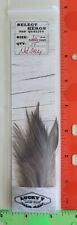 LUCKY7 Select  " Heron " Qty: 15  "  Nat. Grey  "  ( 3.5"  Inch long Feathers ) for sale  Shipping to South Africa