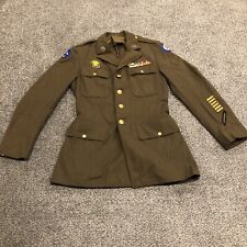 Usado, Jaqueta vintage do exército dos EUA uniforme oficial militar casaco lã oceano Pacífico aerotransportado comprar usado  Enviando para Brazil