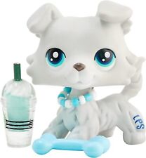 Littlest Pet Shop Collie 363 Szary Body Blue Eyes Collie z akcesoriami lps na sprzedaż  Wysyłka do Poland