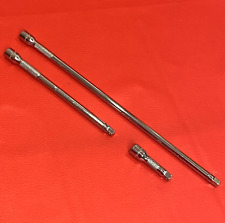 Snap On Tools 1/4" Drive 3pc Socket Extension Adaptor Set ***rrp £76*** for sale  Shipping to South Africa