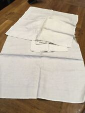 white damask napkins for sale  MAIDENHEAD