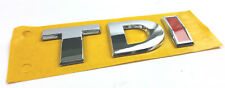 VW TDI Schriftzug Emblem Logo Schriftzug selbstklebend 5G0853675F ROT comprar usado  Enviando para Brazil