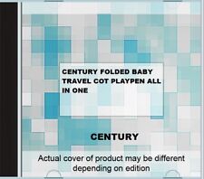 CENTURY FOLDED BABY TRAVEL COT PLAYPEN ALL IN ONE CD Fast Free UK Postage segunda mano  Embacar hacia Argentina
