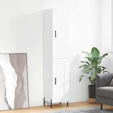 Highboard white 34.5x34x180 for sale  Shipping to United Kingdom