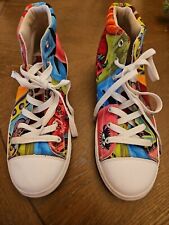 Hightop sneakers colorful for sale  Fort Myers