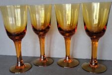 Amber wine glasses for sale  Plant City