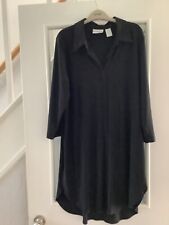 LADIES ATTITUDES BY RENEE BLACK LONG SLEEVED TOP/DRESS SIZE XL HARDLY WORN for sale  Shipping to South Africa