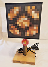 Lámpara de escritorio de dormitorio Minecraft Glowstone 14" Mojang sala de juegos con cable - funciona segunda mano  Embacar hacia Argentina