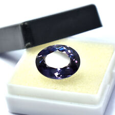 8.15 Ct Natural Rare Color-Change Alexandrite CERTIFIED Loose Gemstone Oval Cut. for sale  Shipping to South Africa