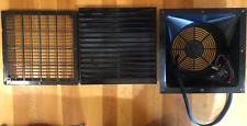 Used, 3500 CFM Electric Fan Filter Shroud and Screen, For Electronics Cabinet for sale  Shipping to South Africa