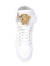 Versace white leather for sale  Pikesville