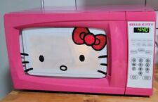 Micro-ondas Hello Kitty rosa quente colecionável funcionando ótimo estado testado comprar usado  Enviando para Brazil