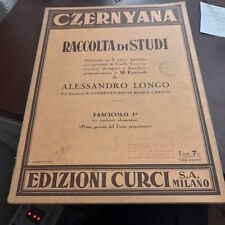 Czernyana raccolta studi usato  Torino