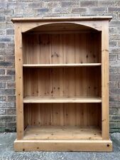 Used, Antique Style large bookcase book shelf Natural Colour country house library for sale  Shipping to South Africa