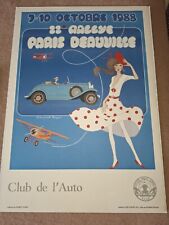 Affiche automobile ancienne d'occasion  Rouen-
