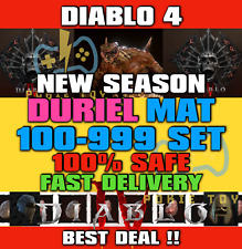 ✨TEMPORADA 3✨D4 TAPETE DURIEL Material✨VARSHAN+GRIGOIRE+LORD ZIR+BEAST ICE✨DIABLO 4✨S3 comprar usado  Enviando para Brazil