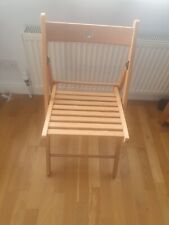 Wooden folding chairs for sale  BIRMINGHAM