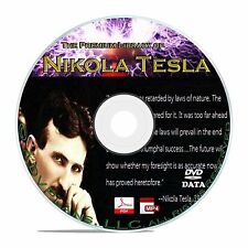 Nikola Tesla, más de 325 libros artículos cómo construir una bobina, patentes armas CD DVD B67 segunda mano  Embacar hacia Argentina