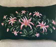 Needlepoint tapestry floral for sale  WITNEY