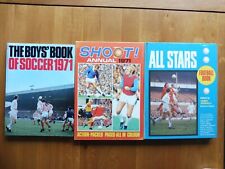 Football annuals shoot for sale  CHESTERFIELD