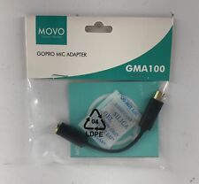 Cabo adaptador de microfone Movo GMA100 3,5mm fêmea para caber na GoPro HERO3, HERO3+ comprar usado  Enviando para Brazil