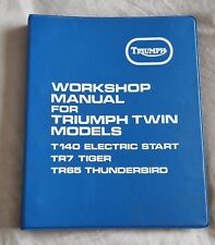 Triumph workshop manual for sale  ATTLEBOROUGH