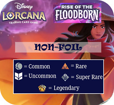 Disney Lorcana Primera Edición Rise of the Floodborn ELIGE - BASE SIN LÁMINA segunda mano  Embacar hacia Argentina