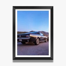 A3 Black Framed Prints - Classic Muscle Car Sunset 42X29.7cm #3950 for sale  SELBY
