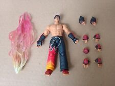 COOL USED COMPLETE STORM COLLECTIBLES TEKKEN 7 JIN KAZAMA 8" FIGURE NAMCO KAZUYA for sale  Shipping to South Africa