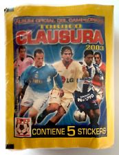 Torneo Clausura Perú Navarrete 2003 - caja (paquete de 50 sellados) pegatinas Alianza Lima segunda mano  Embacar hacia Argentina