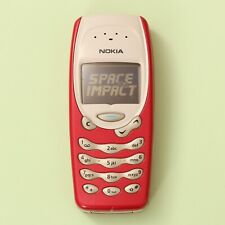 Teléfono móvil vintage Nokia 3315 rojo de 2002 con cargador segunda mano  Embacar hacia Argentina