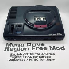 SEGA Mega Drive Megadrive Genesis HAA-2510 Regin Grátis somente console Mod, usado comprar usado  Enviando para Brazil