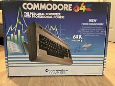 Teclado de ordenador Commodore 64 en caja con adaptador, sin probar, usado segunda mano  Embacar hacia Argentina