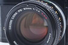 Câmera de Filme SLR Tardia Canon F-1 QUASE PERFEITA +FD 50mm f/1.4 S.S.C SSC Do Japão comprar usado  Enviando para Brazil