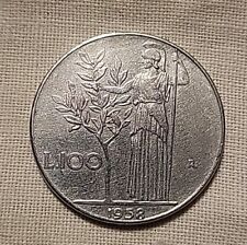 100 lire 1958 usato  Alfonsine