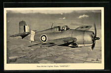 Postcard New British Fighter Plane Martlet, Airplane  for sale  Shipping to South Africa