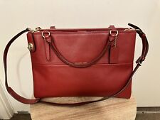 Coach red medium for sale  LONDON