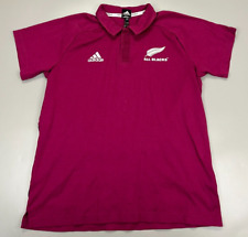 Usado, Camiseta polo Adidas All Blacks rosa talla L grande segunda mano  Embacar hacia Argentina