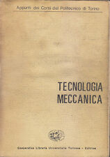 Tecnologia meccanica 1969 usato  Bari