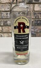 Iron Root Republic Harbinger Distillery garrafa vazia de uísque Bourbon 750 ml comprar usado  Enviando para Brazil
