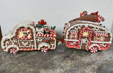 Lighted gingerbread santa for sale  Three Rivers