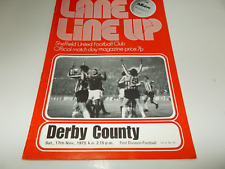 Sheffield united derby for sale  BURNLEY