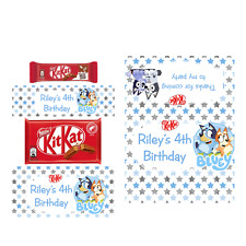 Usado, Kit personalizado de aniversário de 2 ou 4 dedos Kat Wrappers design infantil para crianças pequenas comprar usado  Enviando para Brazil