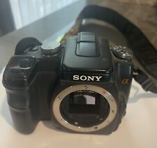 Sony Alpha A100 10.2MP Digital SLR Camera Black Body Only, used for sale  Shipping to South Africa