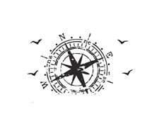 Windrose kompass aufkleber gebraucht kaufen  Magstadt