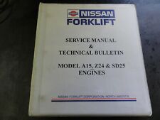 Nissan A15 Z24  SD25 Engines Service Manual    1993 for sale  Shipping to South Africa