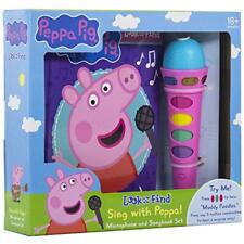 Peppa Pig - ¡Canta con Peppa! Micrófono y abucheo de actividad de sonido Look and Find... segunda mano  Embacar hacia Argentina