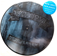 NM/NM Bon Jovi New Jersey LP VINYL Picture Disc 1989 Def Leppard Jon JBJ comprar usado  Enviando para Brazil