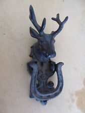 Iron stags head for sale  ROSS-ON-WYE